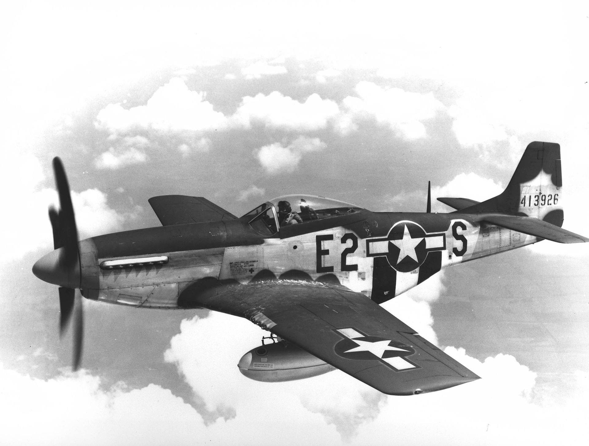 1940s WWII P51 Mustang